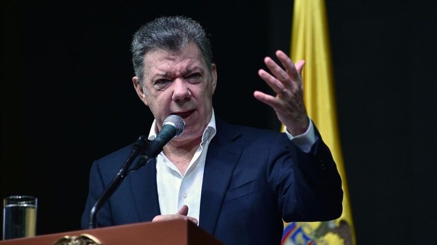 Juan Manuel Santos afirmó que fue activado un Puesto de Mando Unificado para robustecer las medidas preventivas y enfrentar cualquier amenaza de seguridad digital. Foto: Colprensa