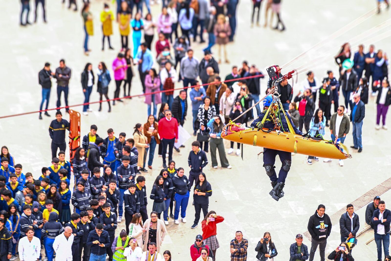 Boyacá reportó balance positivo en el Simulacro Nacional de Emergencias. /Imagen: Alc. Tunja