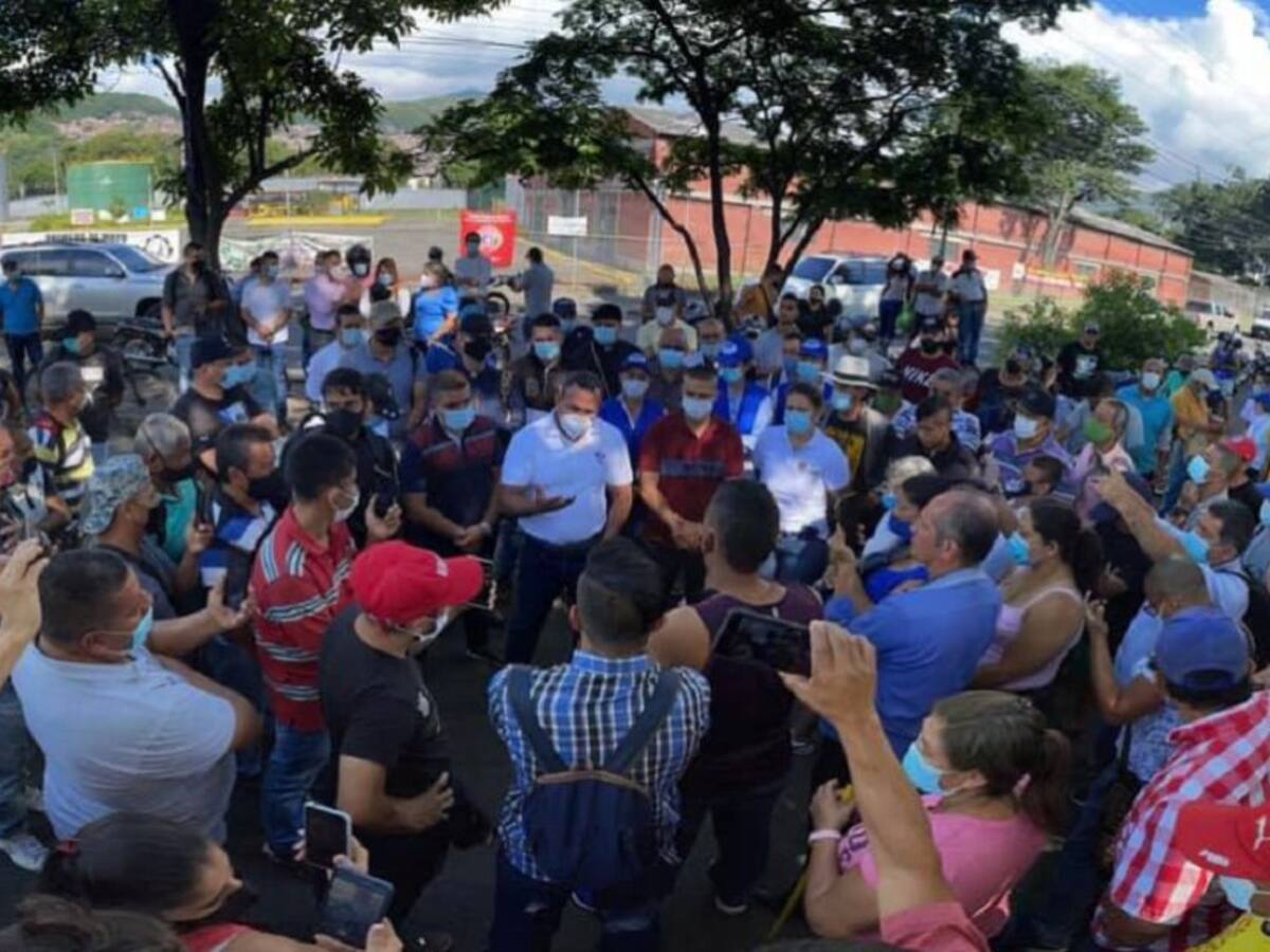 Se despeja el bloqueo de la glorieta de las Américas en Yumbo