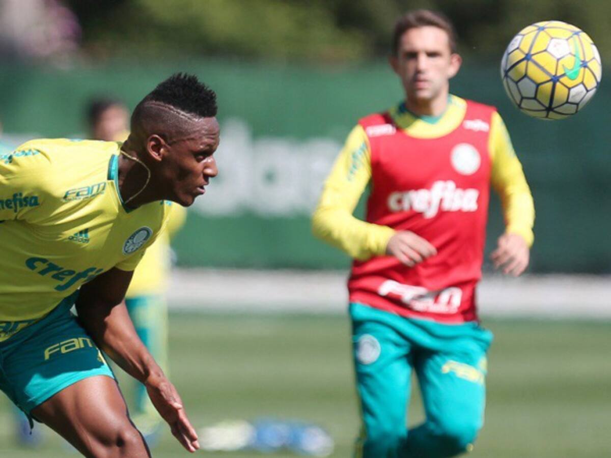 Yerry Mina se recuperó y regresa convocatoria del Palmeiras