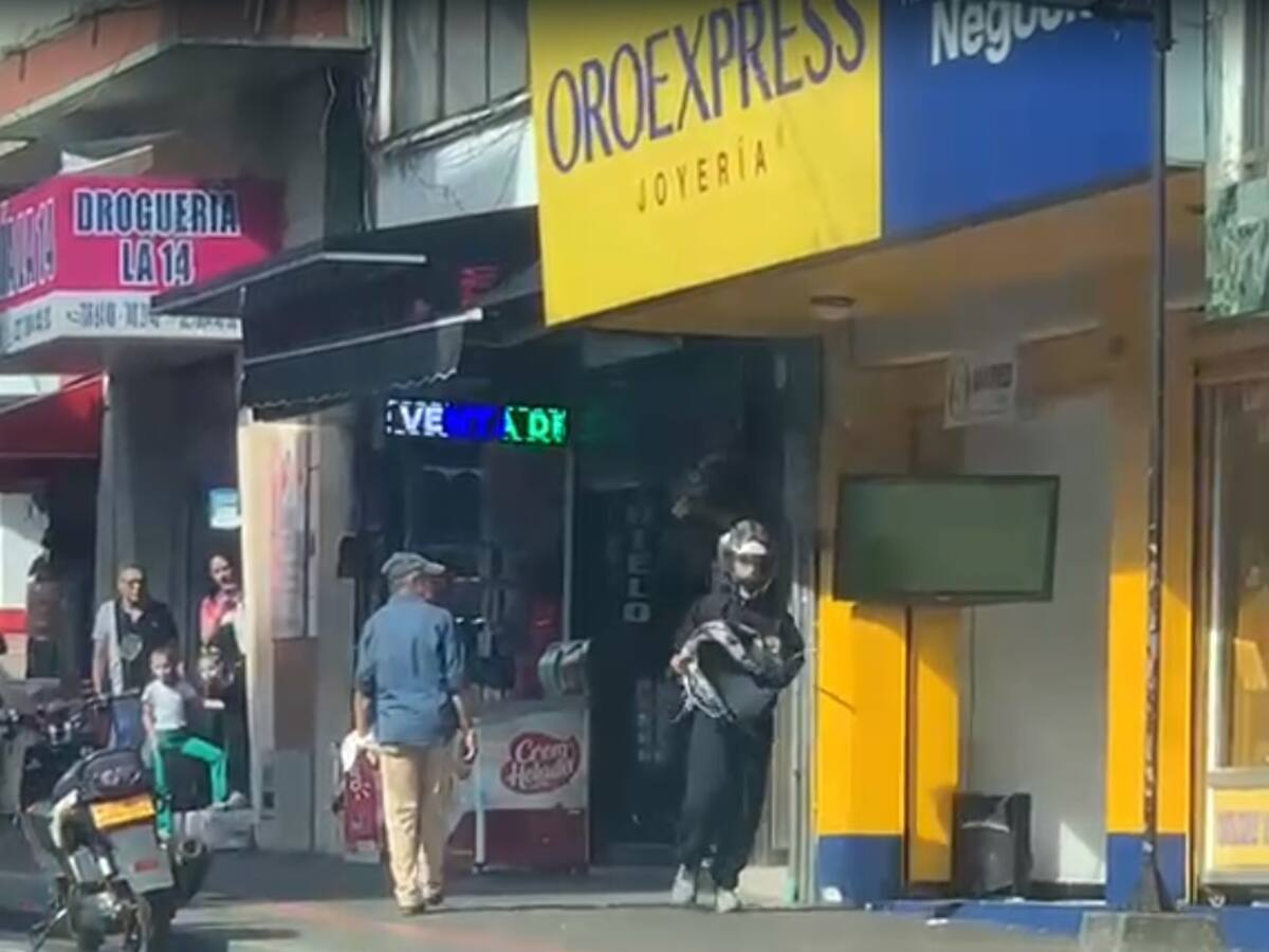 Comerciantes de joyerías en Armenia exigen mayor pie de fuerza debido a la inseguridad