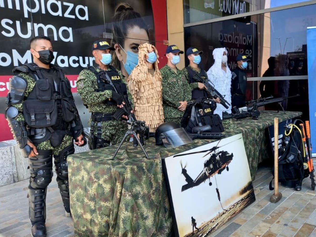 Gaula Militar Bolívar realizó actividades de prevención en Cartagena