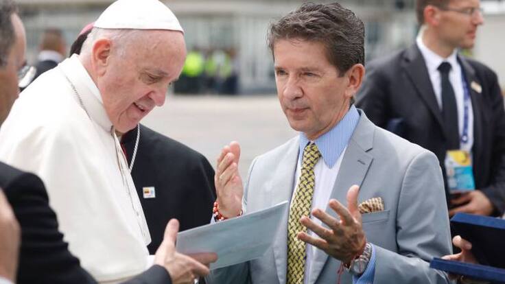 La carta que recibió el Papa Francisco por parte del Gobernador de Antioquia