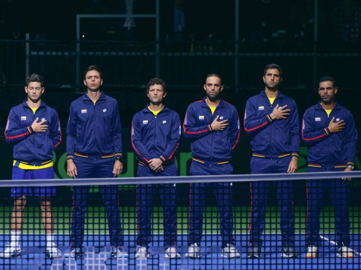 Colombia le dice adiós a la Copa Davis 2022