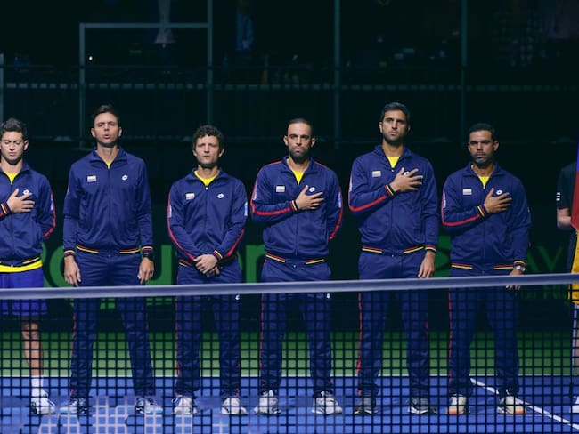 Tenistas colombianos en la ronda clasifictoria de la Copa Davis.