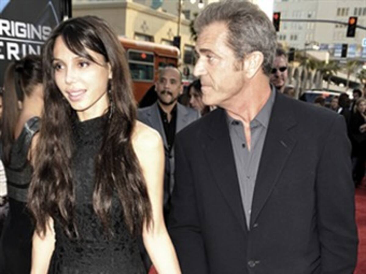 El actor Mel Gibson confirma que su novia está embarazada