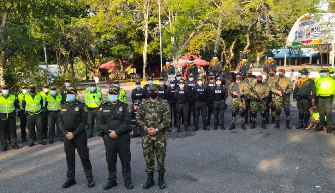 Seguridad durante el mundial de patinaje
