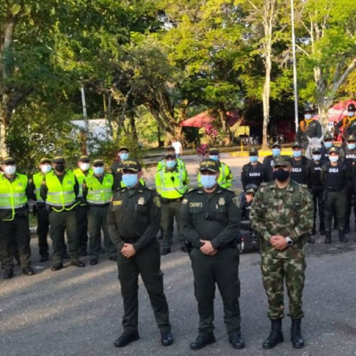 Importante dispositivo de seguridad en Ibagué