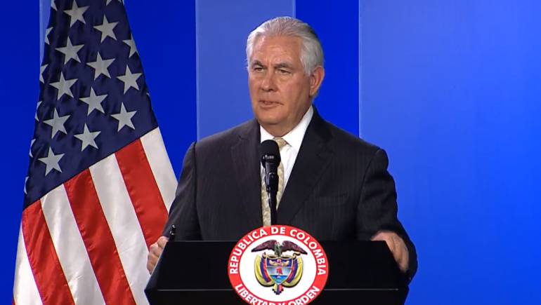 Rex Tillerson, secretario de Estado de los EEUU