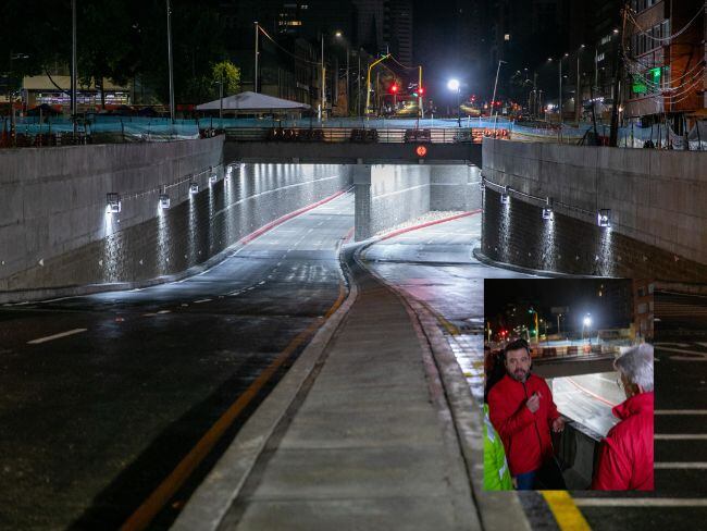 Fue abierto el intercambiador de la calle 72 con avenida caracas para el tránsito de vehículos.