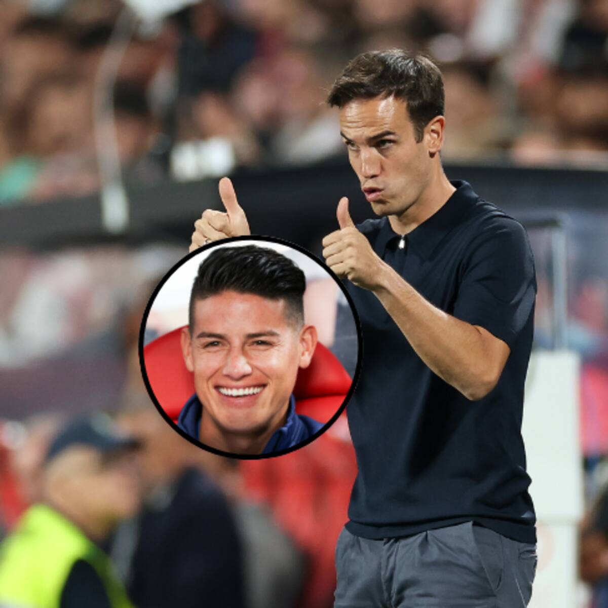 Íñigo Pérez y una “ofrenda de paz” con James Rodríguez: esperanzadora decisión en Rayo