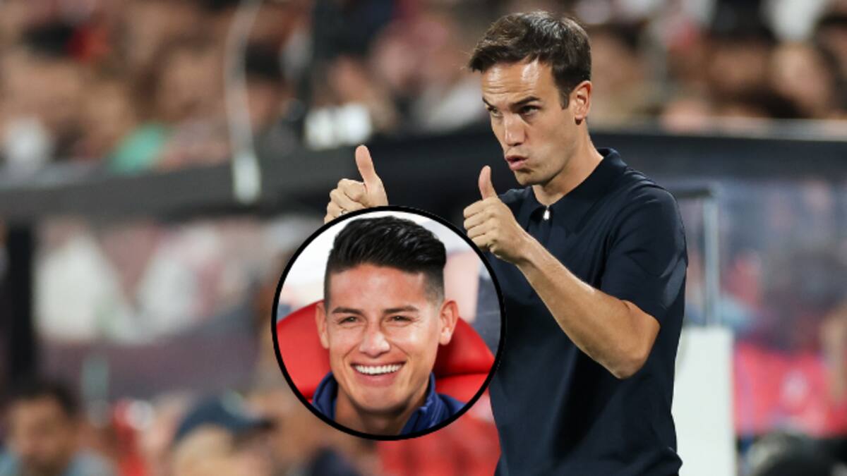 Íñigo Pérez y una “ofrenda de paz” con James Rodríguez: esperanzadora decisión en Rayo