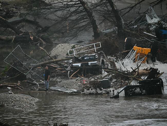 Inundaciones en Texas. Foto: Getty Images.