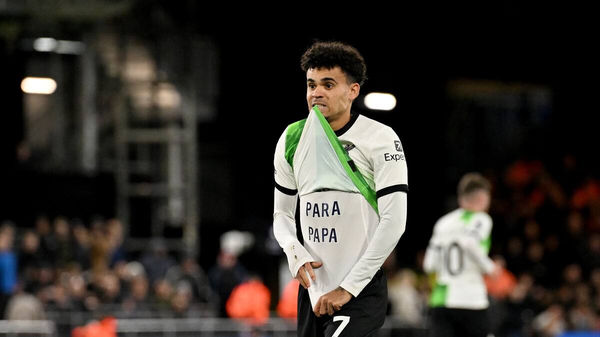 Luis Díaz reaparece con gol con el Liverpool y con una dedicación especial para su padre