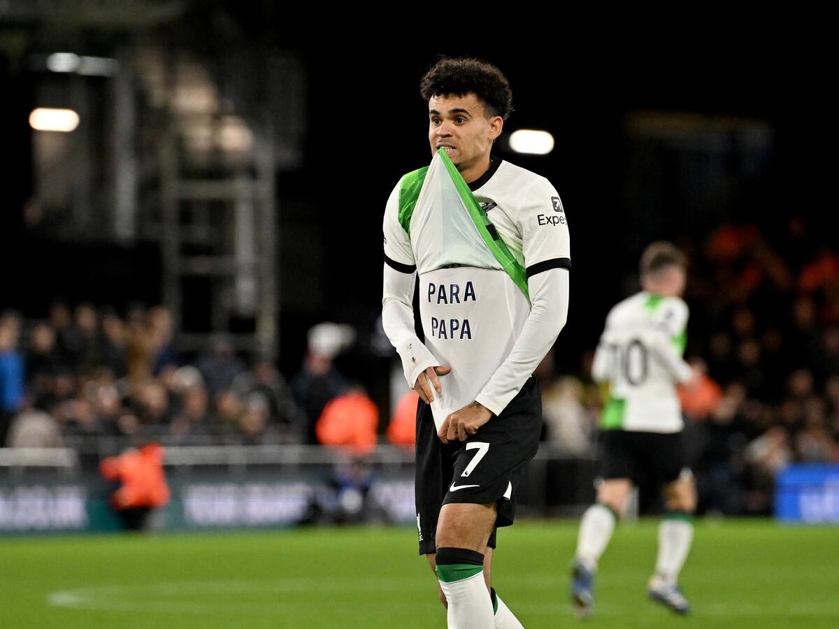 Luis Díaz reaparece con gol con el Liverpool y con una dedicación especial para su padre