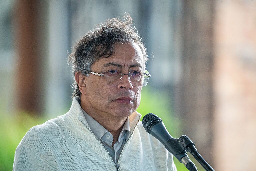 Presidente Gustavo Petro. (Photo by Diego Cuevas/Getty Images)