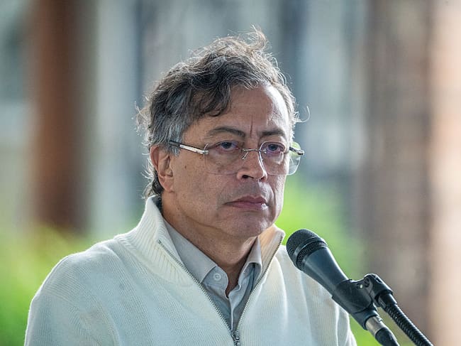 Presidente Gustavo Petro. (Photo by Diego Cuevas/Getty Images)