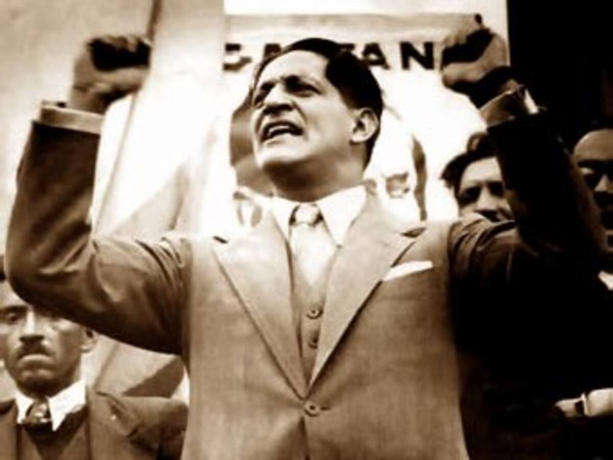 Archivo Distrital repartirá discos con discursos de Gaitán durante la marcha