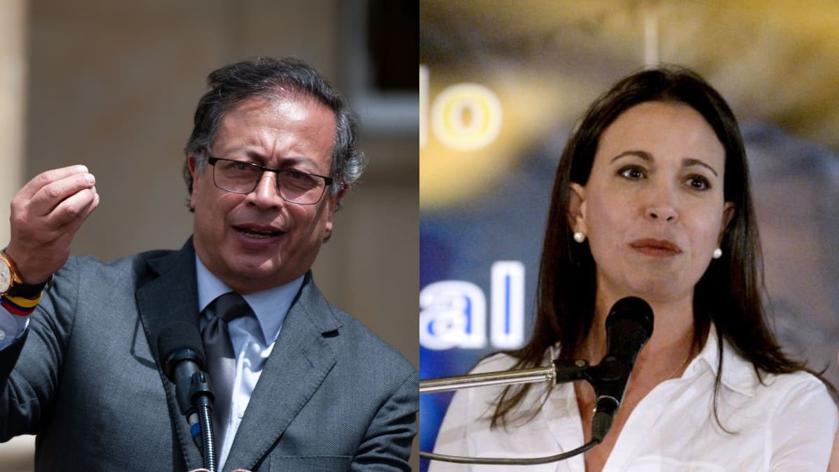 Petro calificó de “golpe antidemocrático” la inhabilidad de María Corina Machado