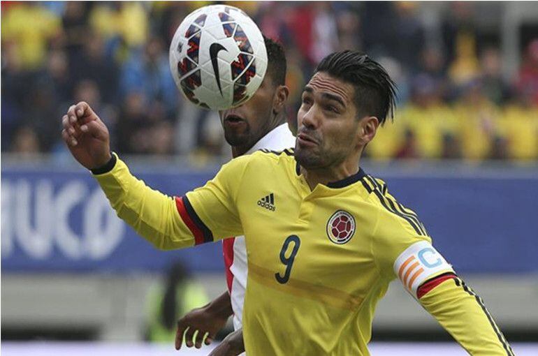 Delantero de la selección Colombia.
