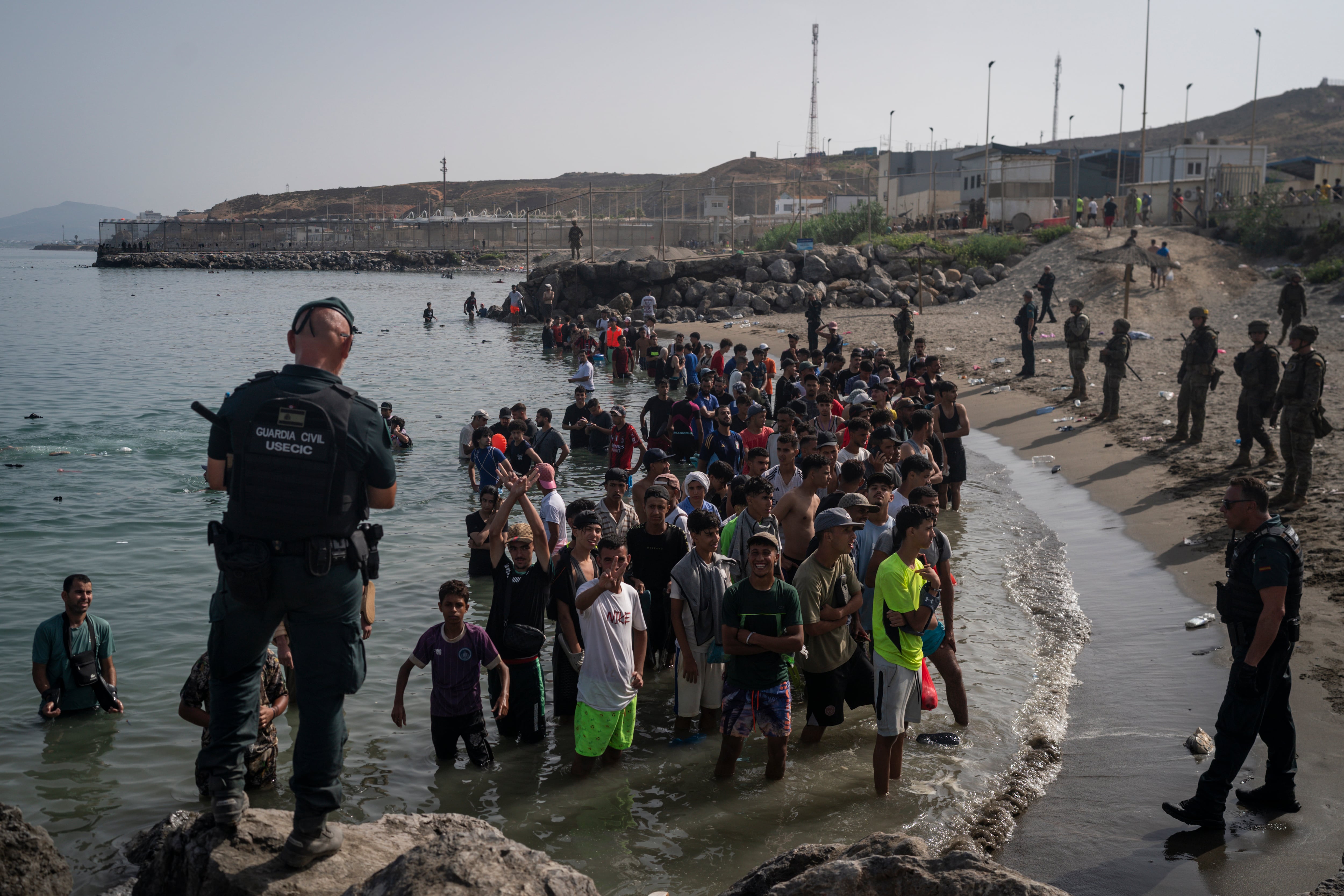 El espacio Schengen no se vio “comprometido” por crisis migratoria en Ceuta, según ministro español: Getty Images.
