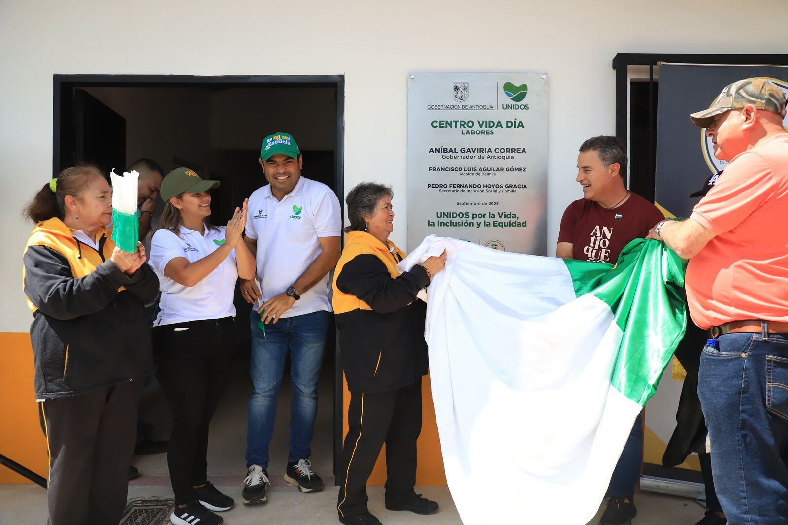 Entrega de obras en Belmira. Cortesía: Gobernación de Antioquia,