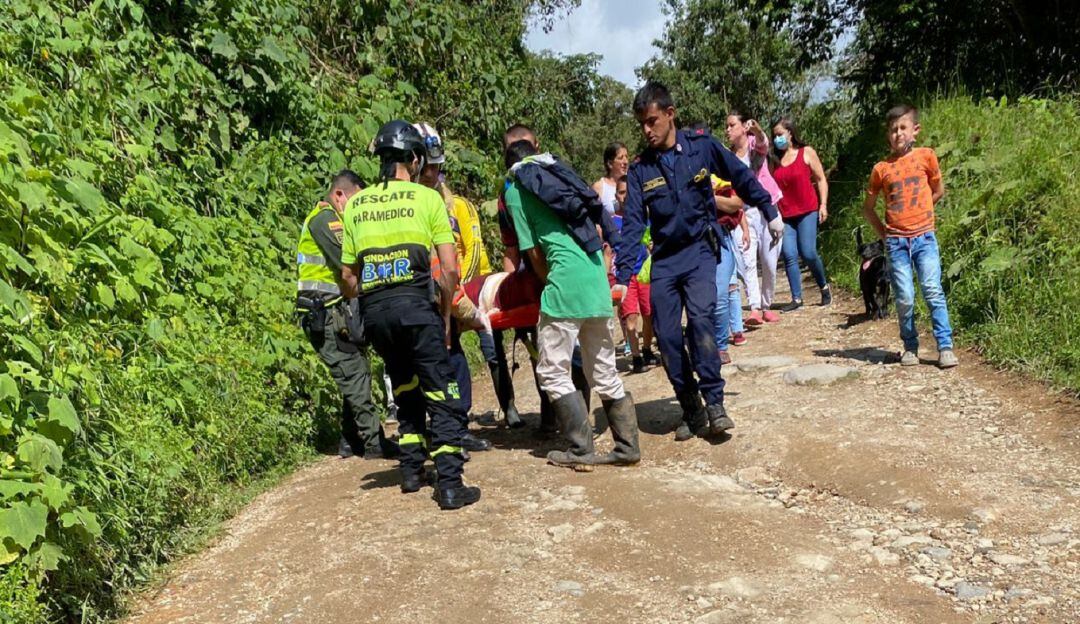 Accidente en Villamaría