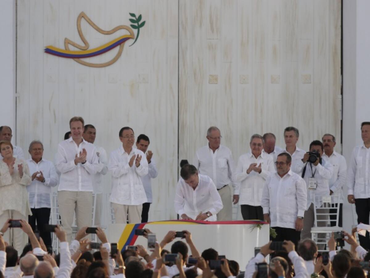 Así se desarrollará el acto de la firma del nuevo acuerdo de paz en Bogotá