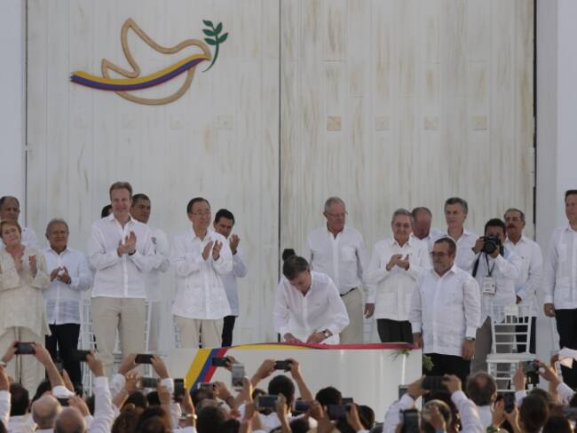 Así se desarrollará el acto de la firma del nuevo acuerdo de paz en Bogotá