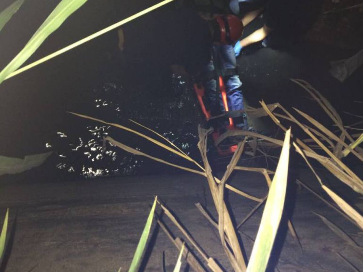 joven cae a quebrada cuando hacía una necesidad fisiológica