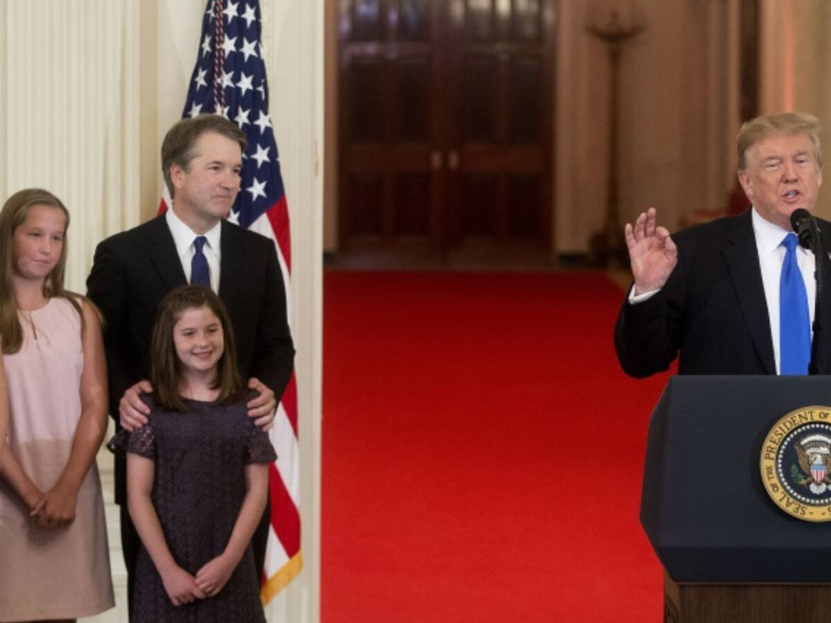 Brett Kavanaugh nominado por Trump como juez de la Corte Suprema