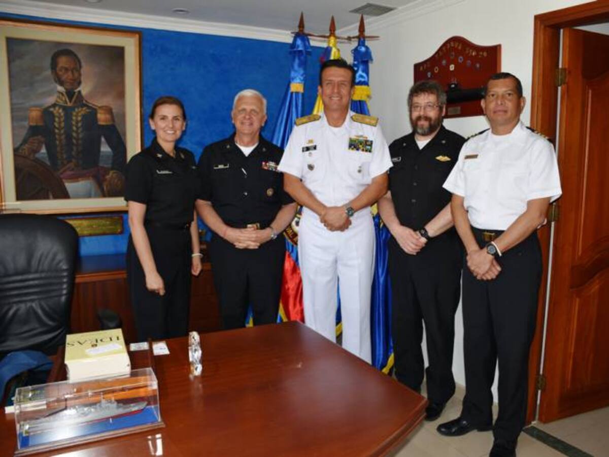 ENAP de Cartagena estrecha lazos con academia marítima de Massachusetts