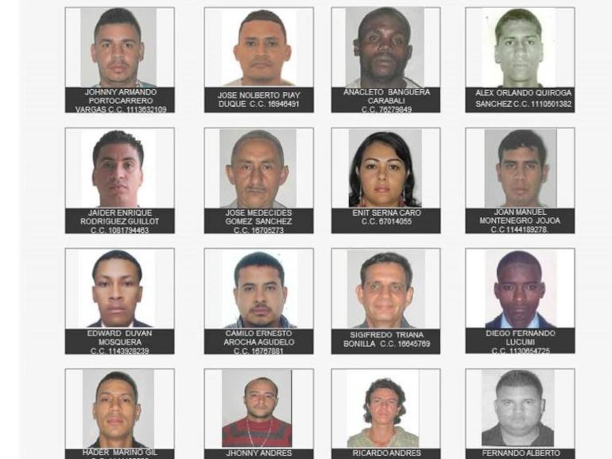 Autoridades tras los 20 más buscados en Cali y el Valle
