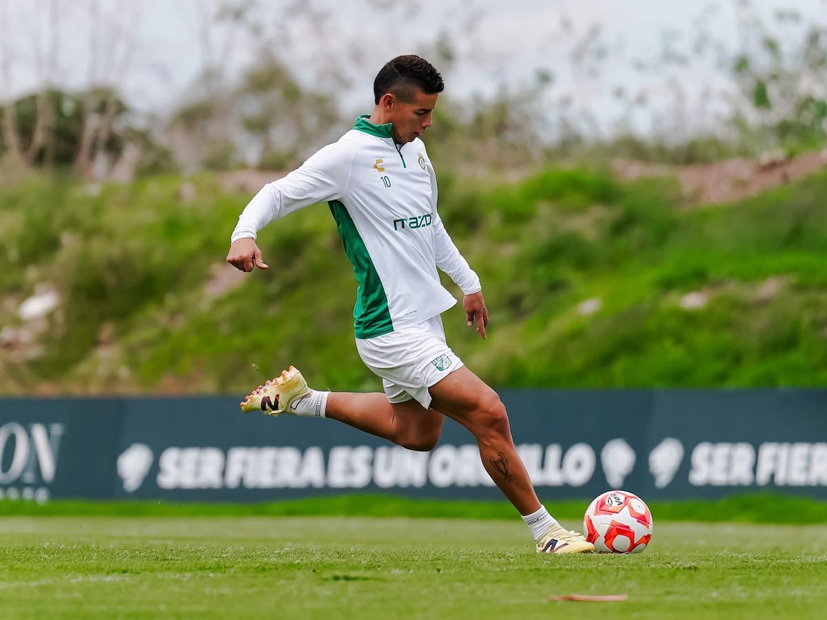 ¿James Rodríguez cuándo vuelve a jugar con el León de México?