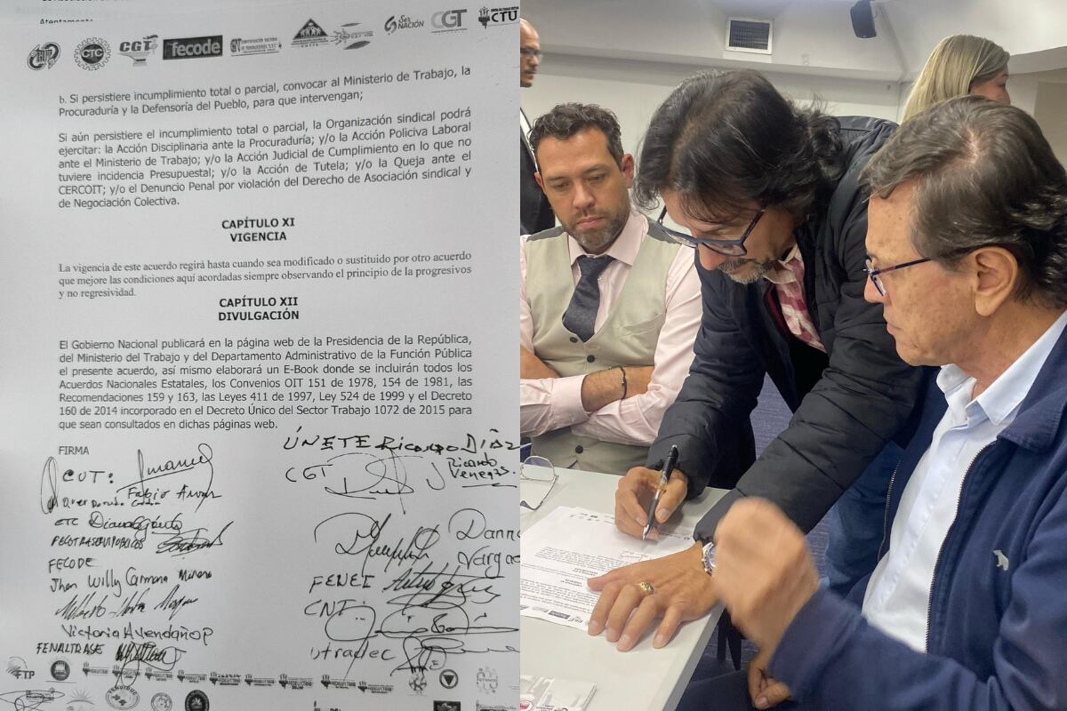 Pliego de peticiones - Cortesía CUT