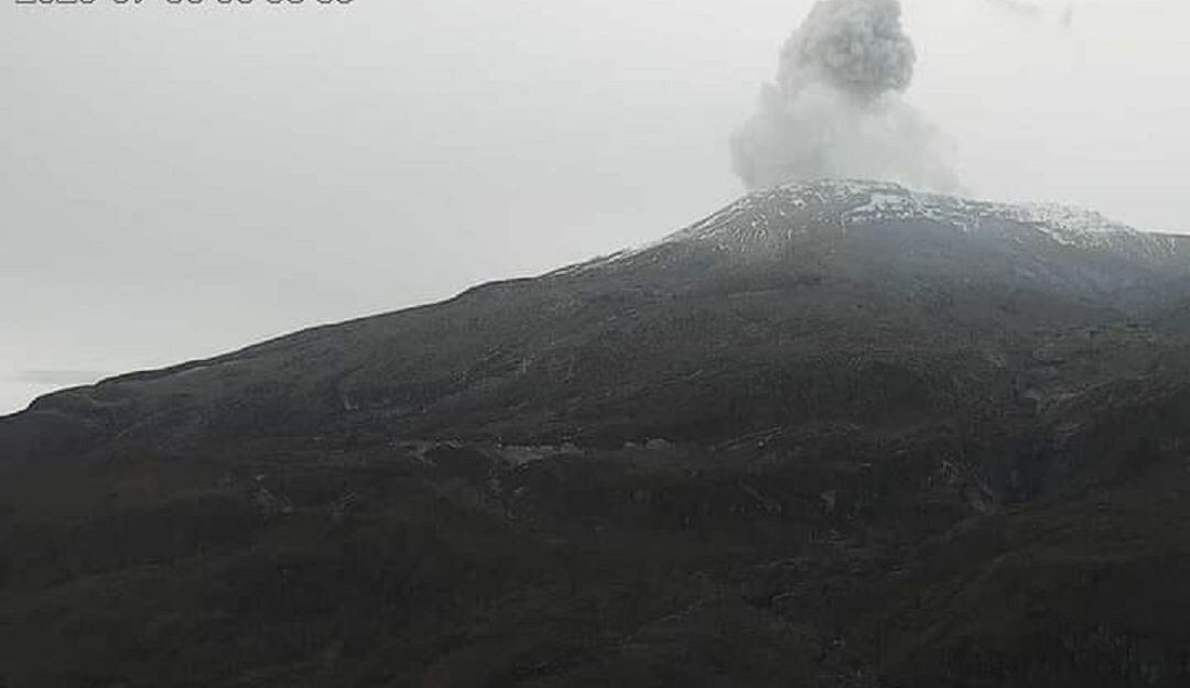 Imagen de archivo del Nevado del Ruíz