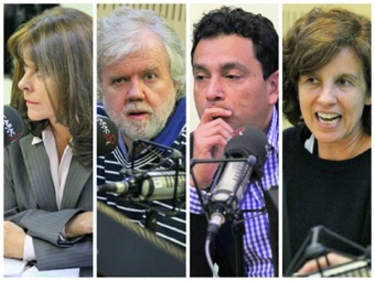 Panelistas de Hora 20 del 22 de junio