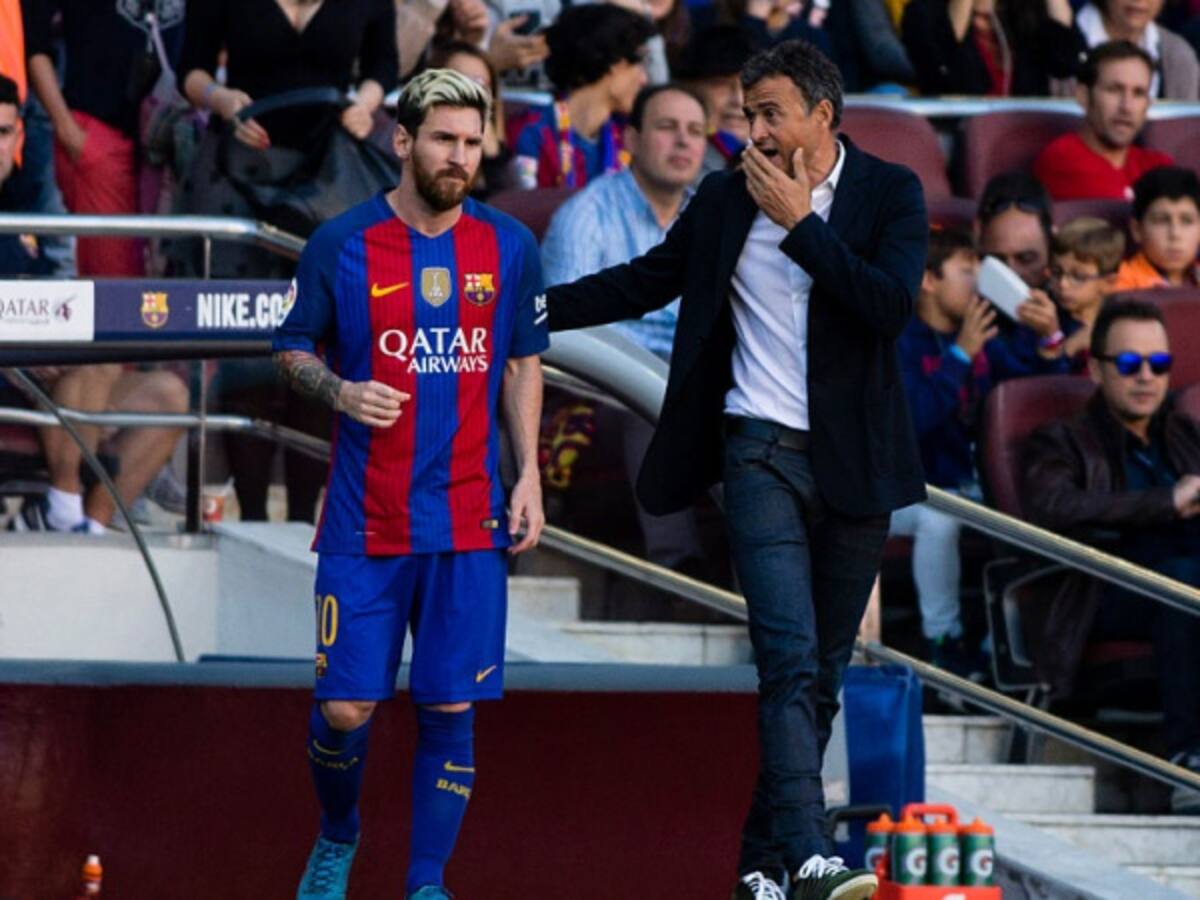 Dirigir a Messi es facilísimo: Luis Enrique, exentrenador del Barcelona