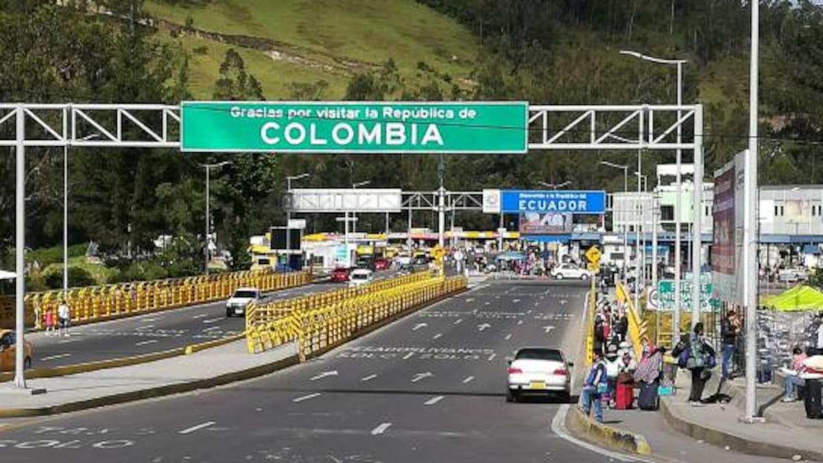 Dos muertos dejó balacera en el puente internacional de Rumichaca