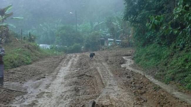 Municipio de Teorama afectado por la temporada de lluvias