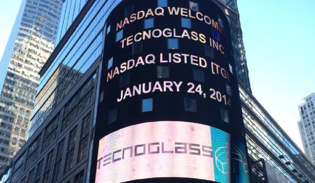 Tecnoglass tocará campana en Nasdaq. Cortesía: @ChrisDaes