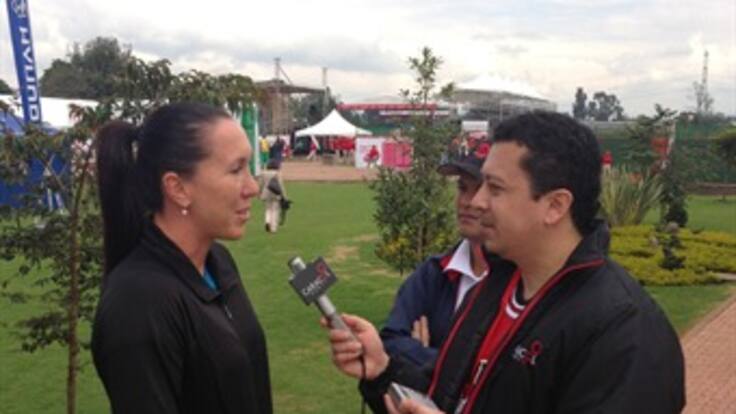Jelena Jankovic figura de la Copa Claro Colsánitas, habló con Caracol Radio