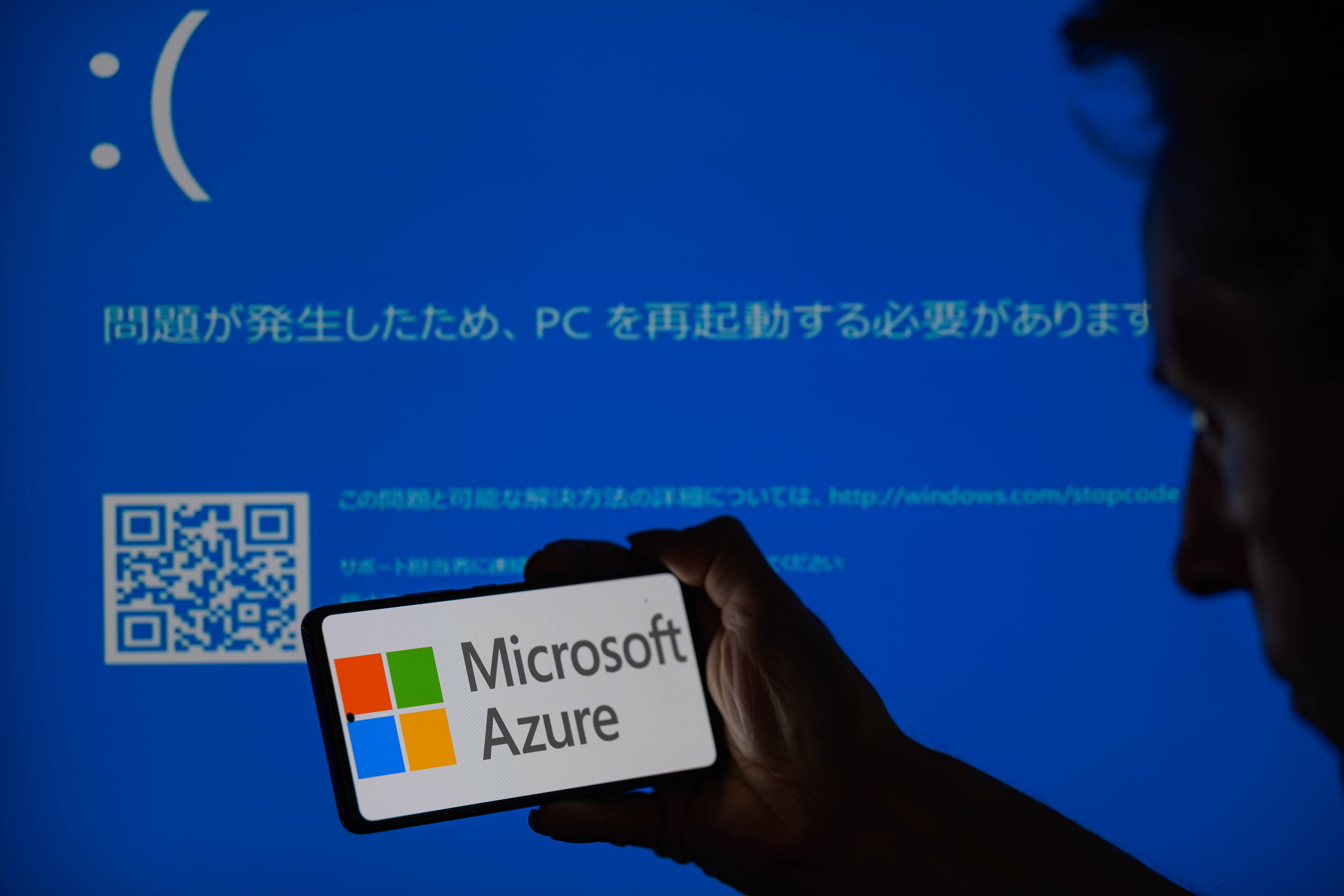 Microsoft Azure. (Foto de Jonathan Raa/NurPhoto vía Getty Images)