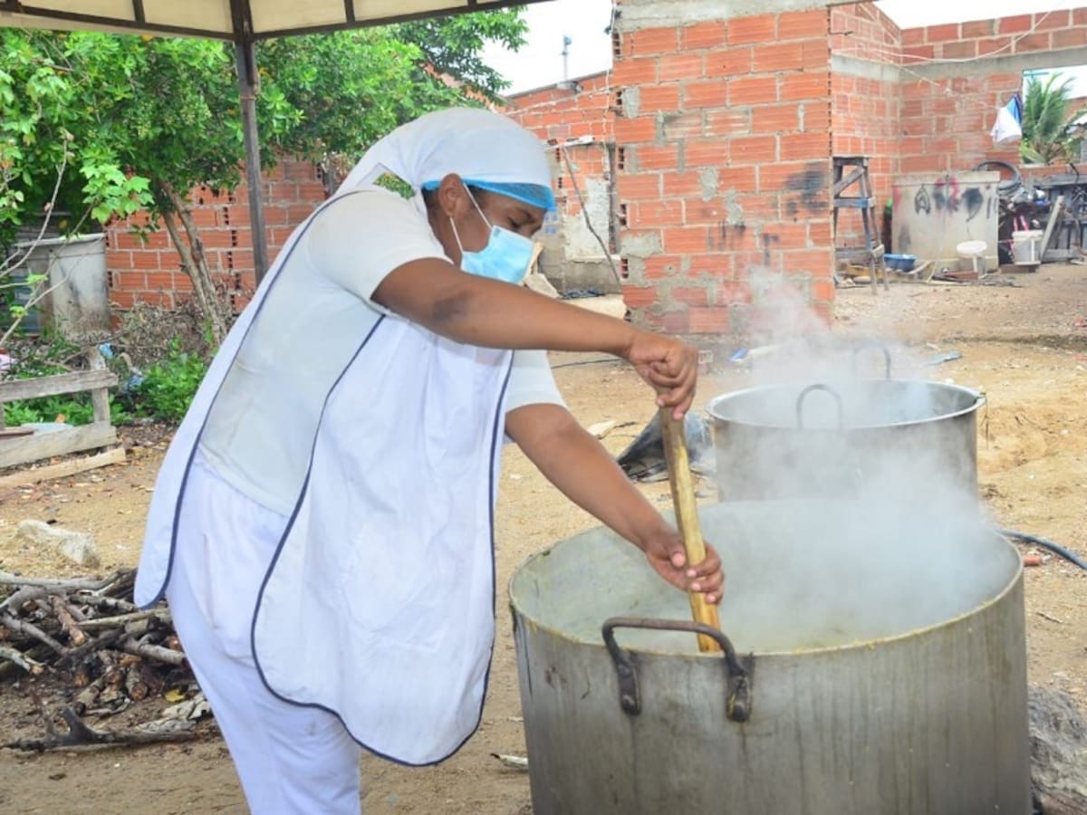 PES Pedro Romero celebró los 490 años de Cartagena con olla comunitaria