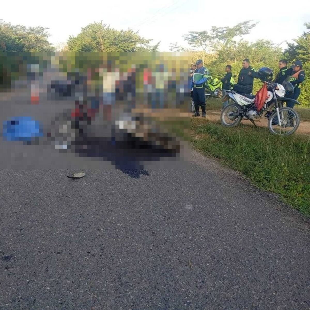 Colisión de motocicletas en vía Arjona y Las Piedras dejó una persona fallecida