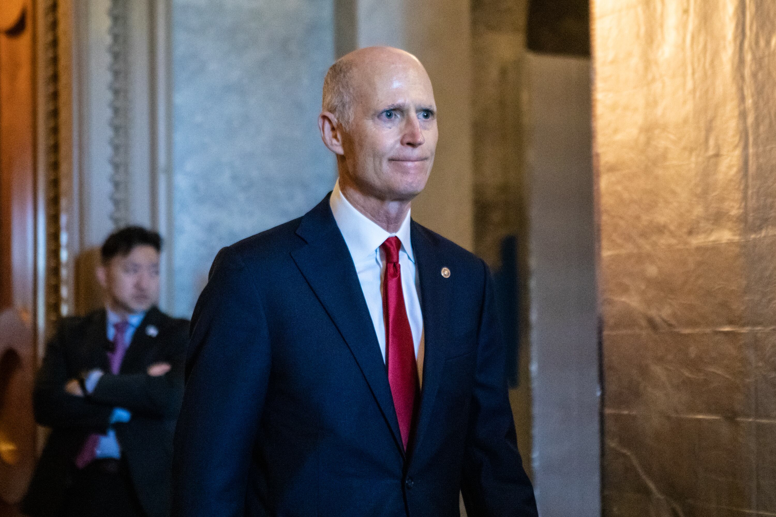 Rick Scott, senador estadounidense.(Photo by Anna Rose Layden/Getty Images)