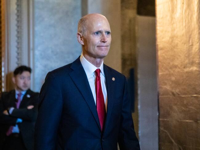 Rick Scott, senador estadounidense.(Photo by Anna Rose Layden/Getty Images)