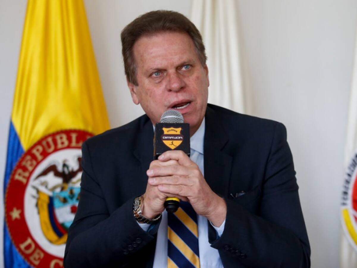 Ramón Jesurum asume la presidencia de la Federación Colombiana de Fútbol