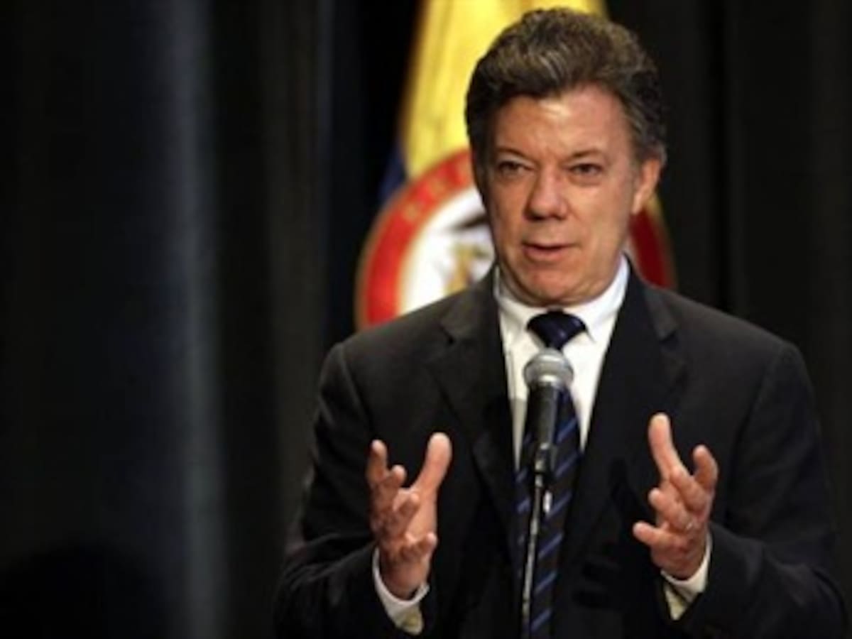 Santos espera que ELN decida iniciar pronto un proceso de paz