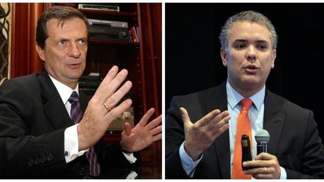 Fernando Londoño se refirió en términos amables al senador Iván Duque.. Foto: Colprensa